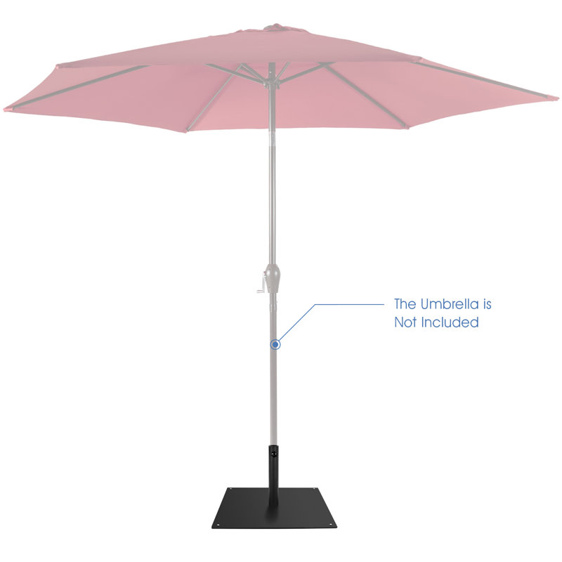 Costway Steel Free Standing Umbrella Base Wayfair